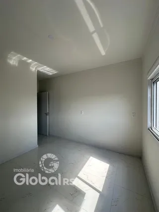 Hall de entrada de um imóvel em Lajeado, Brasil.