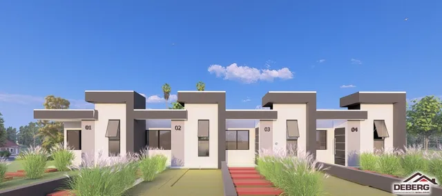 Casa geminada com 1 dormitório