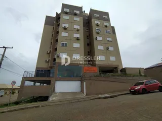Fachada de um prédio residencial em Lajeado, Brasil.