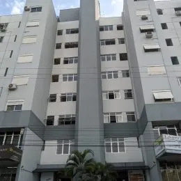 Fachada de um prédio residencial em Lajeado, Brasil.
