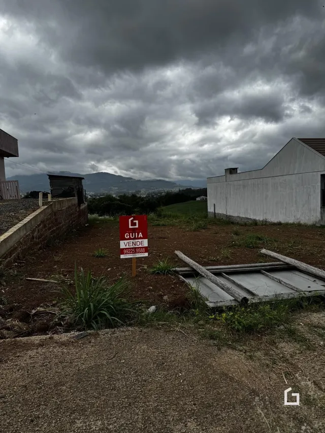 Fachada de uma propriedade com vegetação e um muro de pedra.
