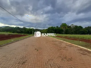 Vista da estrada de acesso de uma propriedade em Lajeado, Brasil.