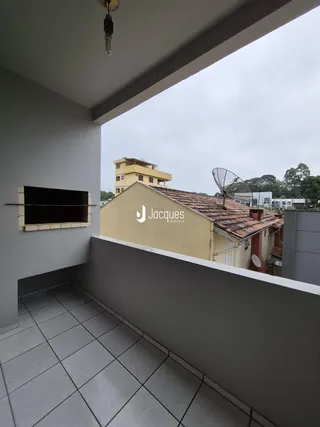 Vista da varanda de um imóvel em Lajeado.