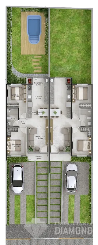 Casa geminada com 2 dormitórios, foto 4