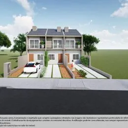 Foto da fachada de uma residência em Lajeado, Brasil.