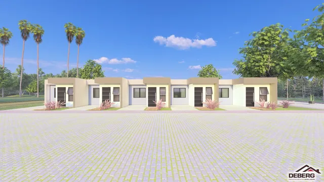 Casa geminada com 2 dormitórios