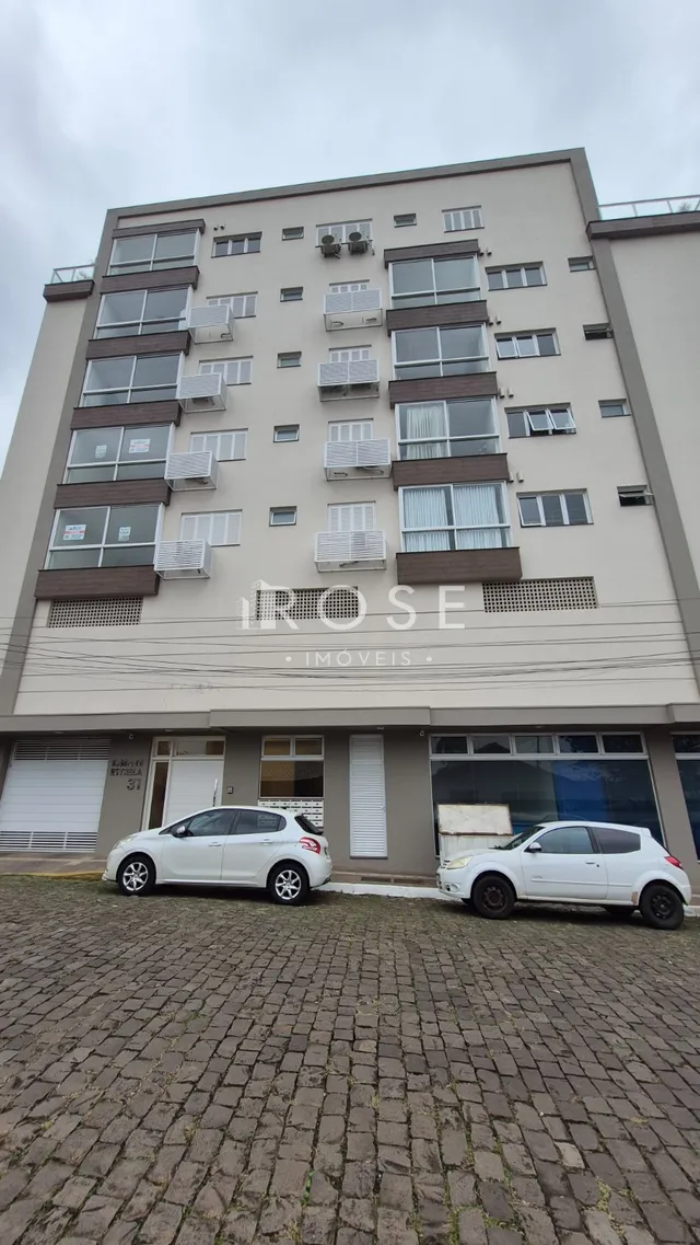 Fachada de um prédio residencial em Lajeado, Brasil.