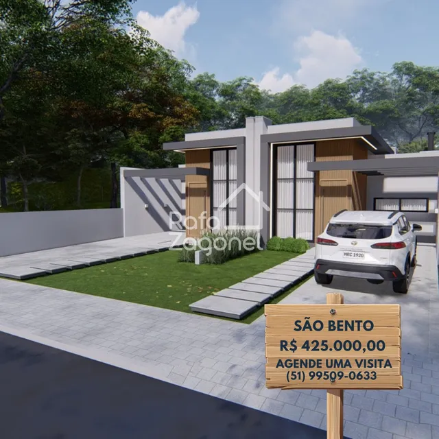 Casa geminada com 3 dormitórios