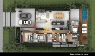 Casa com 4 dormitórios, foto 7