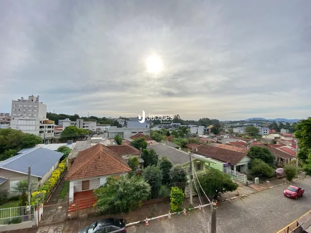 Vista aérea de casas residenciais em Lajeado, Brasil.