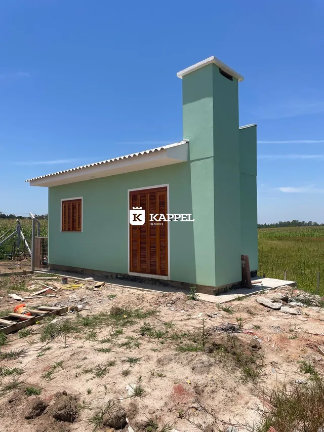 Fachada de uma construção residencial em Lajeado, Brasil.