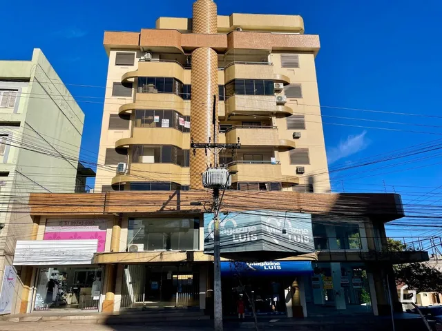 Fachada de um prédio residencial em Lajeado, Brasil.