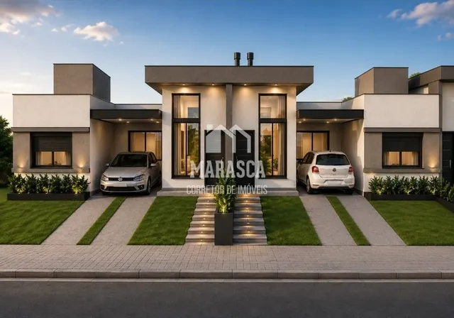 Casa geminada com 2 dormitórios