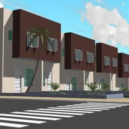 Fachada de um prédio residencial em Lajeado, Brasil.