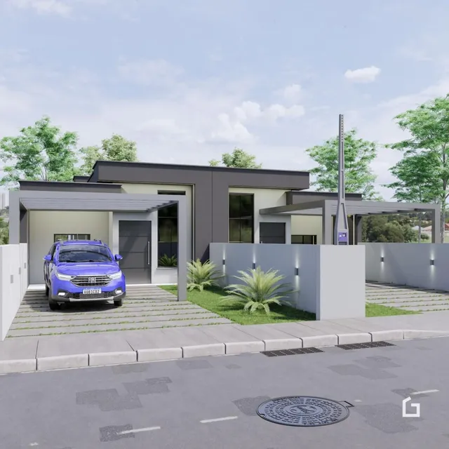 Casa com 2 dormitórios