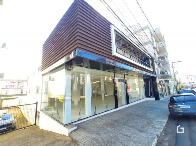 Fachada moderna de um imóvel em Lajeado, Brasil.