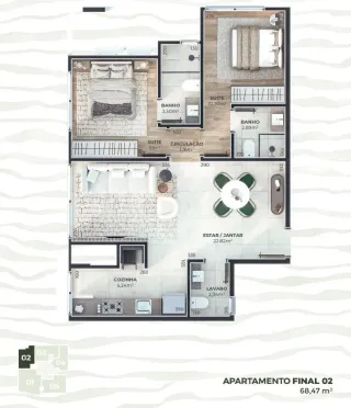 Apartamento com 2 dormitórios, foto 5
