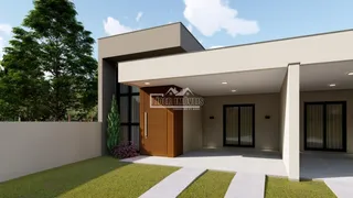 Fachada moderna de uma residência em Lajeado, Brasil.