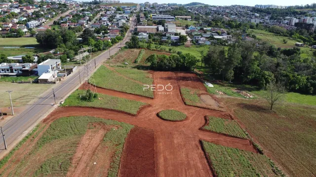 Imagem aérea de um terreno em Lajeado, Brasil.