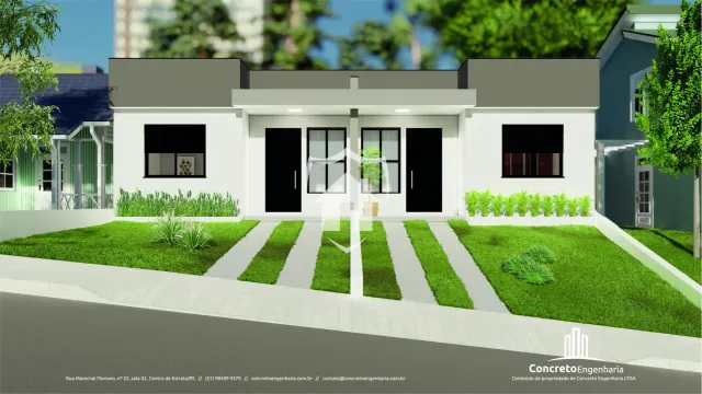 Casa geminada com 2 dormitórios, foto 2