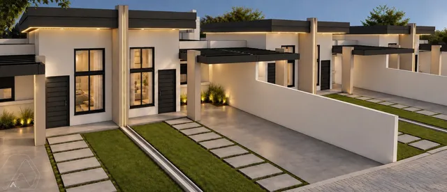 Casa geminada com 2 dormitórios, foto 2