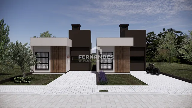 Casa geminada com 2 dormitórios