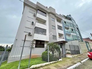 Fachada de um prédio residencial em Lajeado, Brasil.