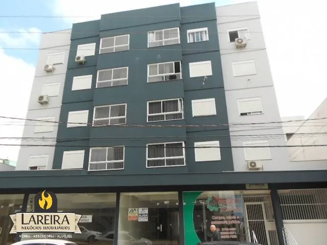 Fachada de um prédio residencial em Lajeado, Brasil.
