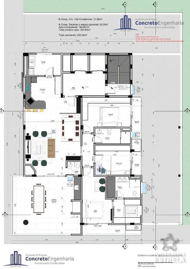 Apartamento com 3 dormitórios, foto 2