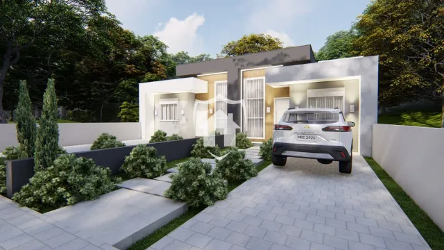 Casa geminada com 2 dormitórios