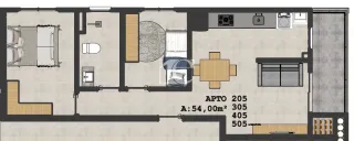 Apartamento com 2 dormitórios, foto 7