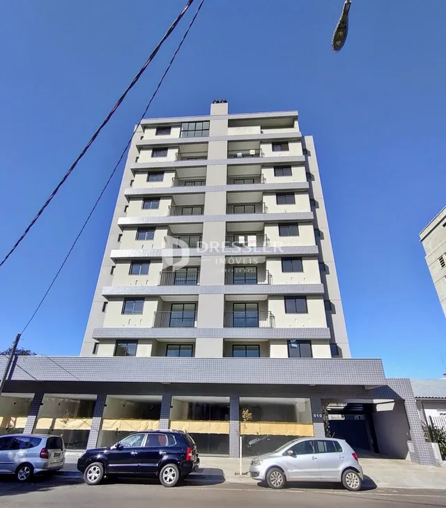 Vista externa de um prédio residencial em Lajeado, Brasil.