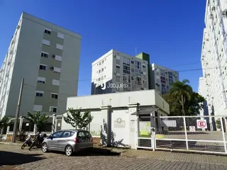 Fachada de um prédio residencial em Lajeado, Brasil.