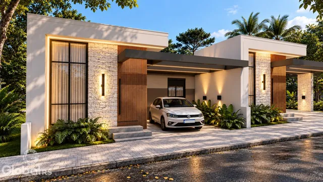 Casa geminada com 2 dormitórios