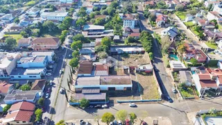 Vista aérea de uma área residencial em Lajeado, Brasil.