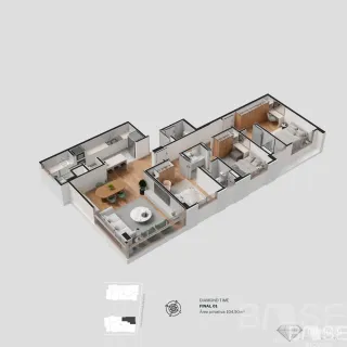 Apartamento com 3 dormitórios, foto 3