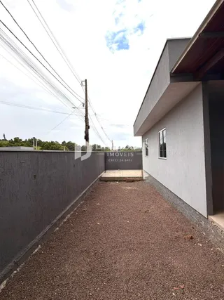Fachada moderna de uma residência em Lajeado, Brasil.