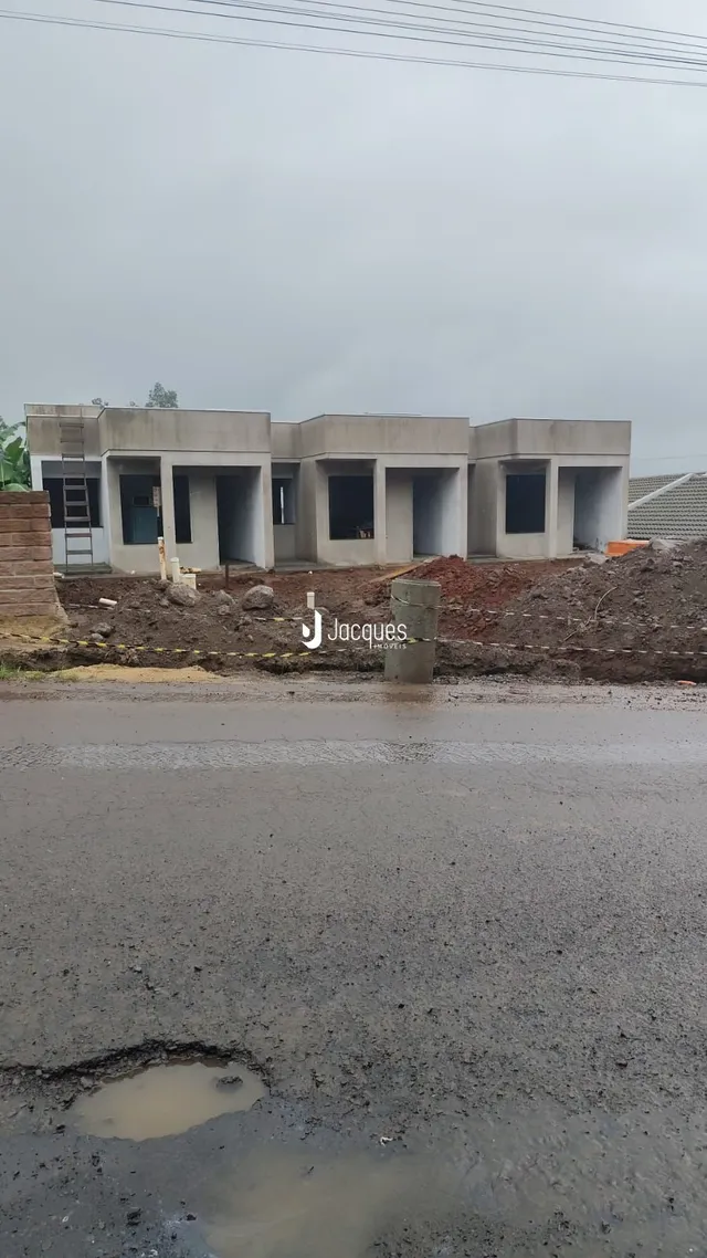 Fachada de uma construção em Lajeado, Brasil.