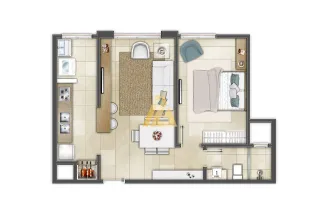 Apartamento com 1 dormitório, foto 17