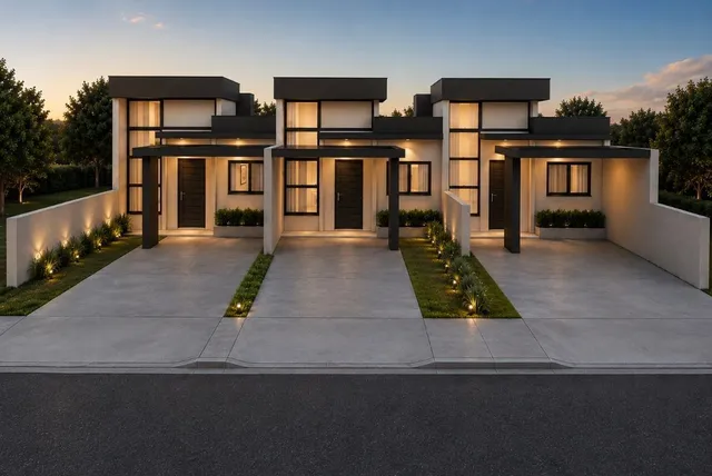 Casa geminada com 2 dormitórios