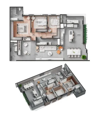 Apartamento com 3 dormitórios, foto 9