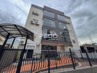 Fachada de um prédio residencial em Lajeado, Brasil.
