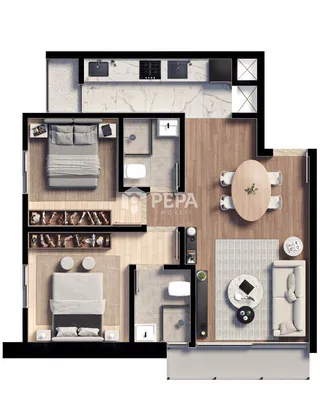 Apartamento com 2 dormitórios, foto 17