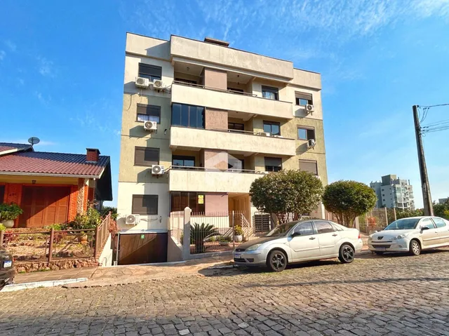Fachada de um prédio residencial em Lajeado, Brasil.
