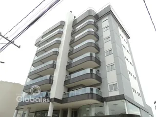 Fachada de um prédio residencial em Lajeado, Brasil.