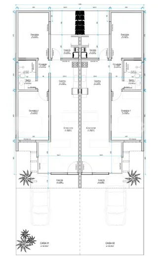 Casa geminada com 2 dormitórios, foto 2