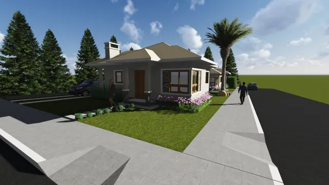 Casa geminada com 3 dormitórios