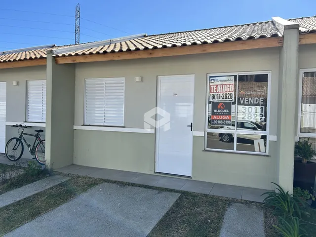Fachada de uma casa em Lajeado, Brasil.