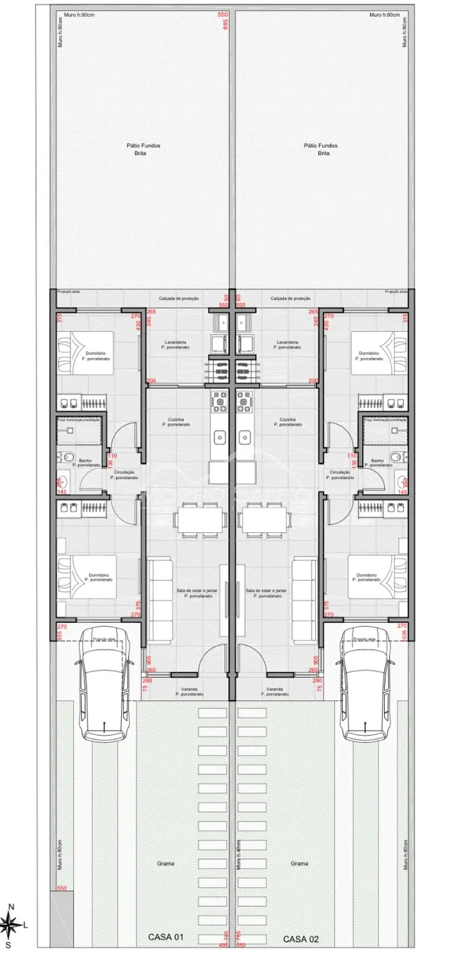 Casa geminada com 2 dormitórios, foto 4