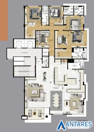 Apartamento com 4 dormitórios, foto 37